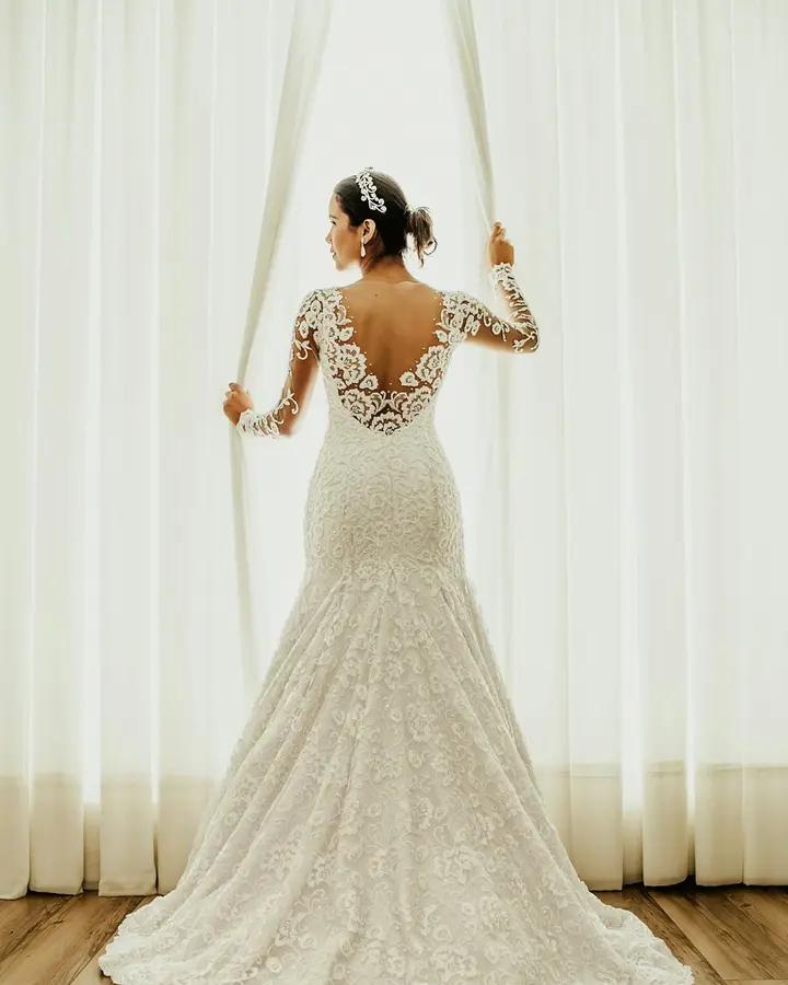 Tenue et beauté de la mariée : photo d’illustration