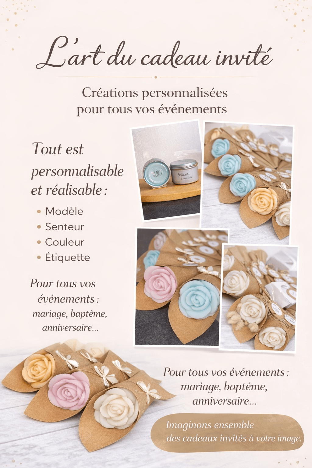 L.C Gourmandises - Cadeaux invités mariage à Trieux