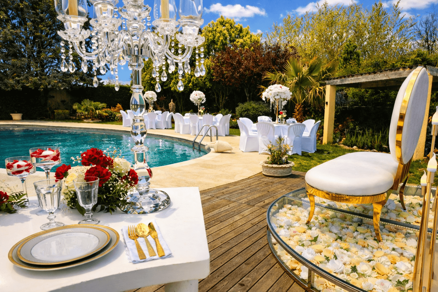 La villa event’s garden - Photo 11