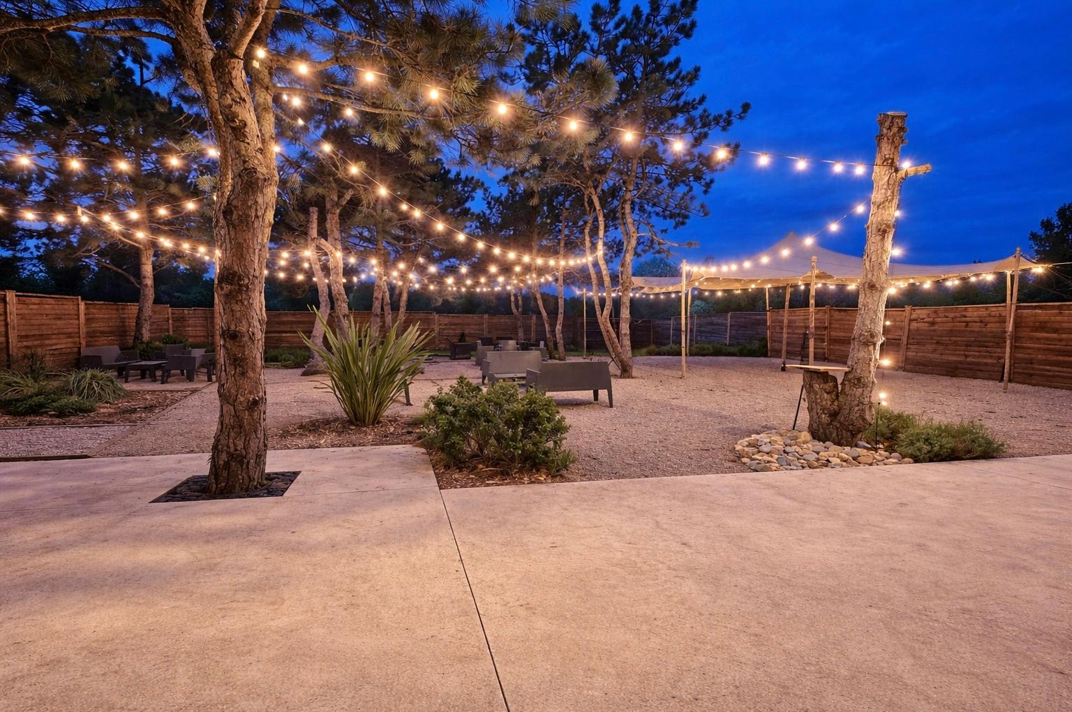 Le Recept' - salle de reception avec jardin