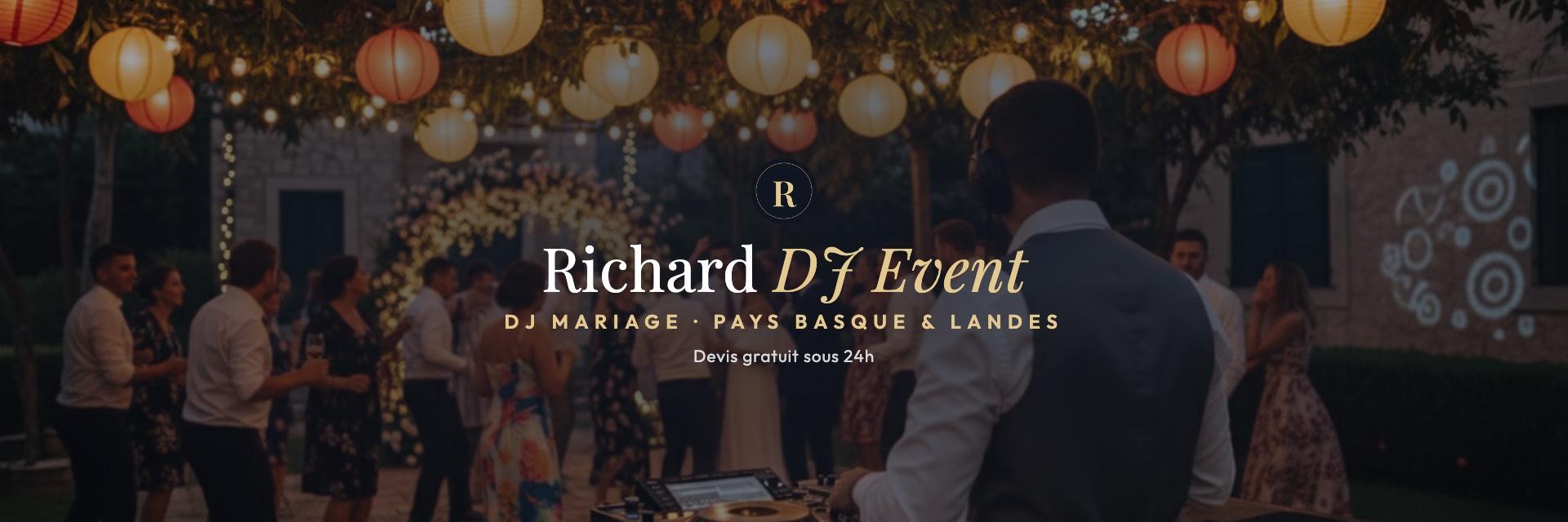Richard DJ EVENT - Musique mariage à Villefranque