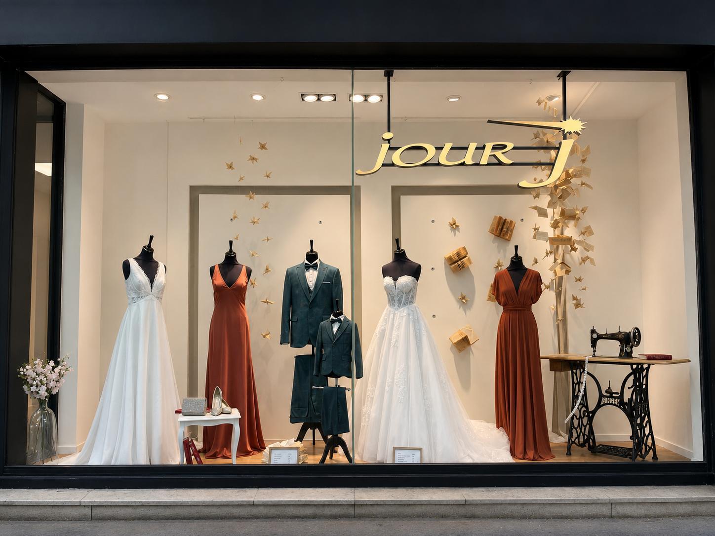JOUR J Partenaire D’évènements - Robe de cocktail mariage à Saint-Nazaire