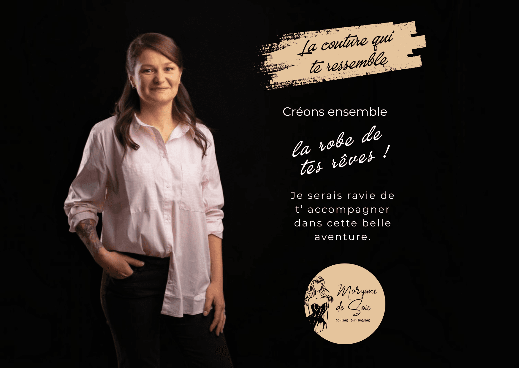 MORGANE DE SOIE - Robe de mariée à Bernardswiller