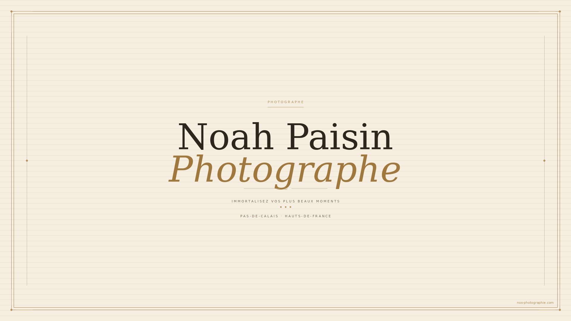 Noah PAISIN Photographe à Noyelles-Godault